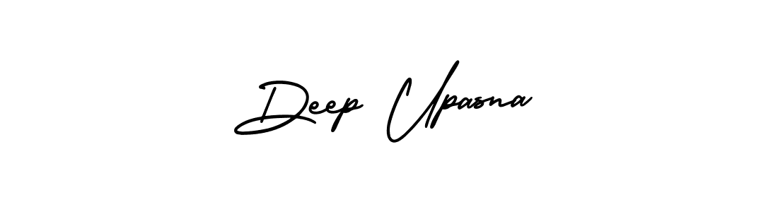 How to make Deep Upasna signature? AmerikaSignatureDemo-Regular is a professional autograph style. Create handwritten signature for Deep Upasna name. Deep Upasna signature style 3 images and pictures png