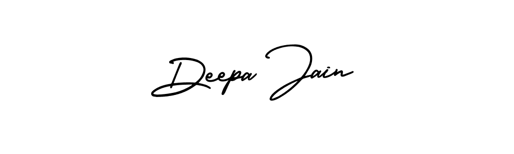 The best way (AmerikaSignatureDemo-Regular) to make a short signature is to pick only two or three words in your name. The name Deepa Jain include a total of six letters. For converting this name. Deepa Jain signature style 3 images and pictures png