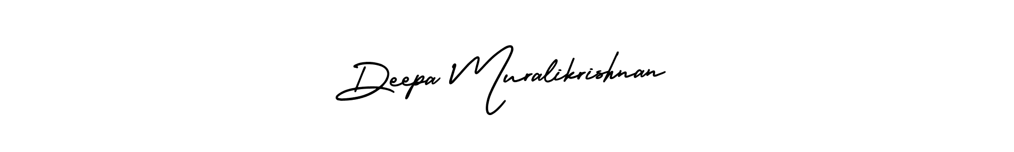 Similarly AmerikaSignatureDemo-Regular is the best handwritten signature design. Signature creator online .You can use it as an online autograph creator for name Deepa Muralikrishnan. Deepa Muralikrishnan signature style 3 images and pictures png