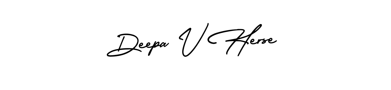 if you are searching for the best signature style for your name Deepa V Herse. so please give up your signature search. here we have designed multiple signature styles  using AmerikaSignatureDemo-Regular. Deepa V Herse signature style 3 images and pictures png