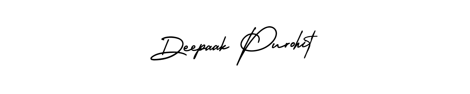 Best and Professional Signature Style for Deepaak Purohit. AmerikaSignatureDemo-Regular Best Signature Style Collection. Deepaak Purohit signature style 3 images and pictures png