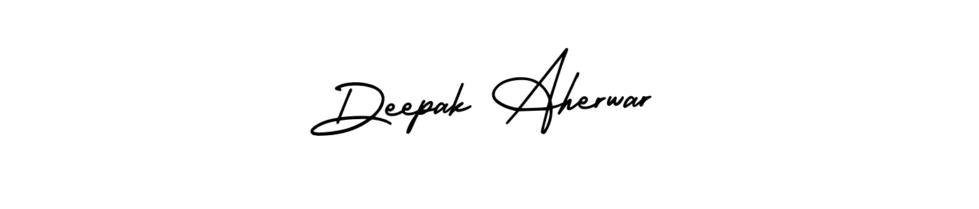 AmerikaSignatureDemo-Regular is a professional signature style that is perfect for those who want to add a touch of class to their signature. It is also a great choice for those who want to make their signature more unique. Get Deepak Aherwar name to fancy signature for free. Deepak Aherwar signature style 3 images and pictures png