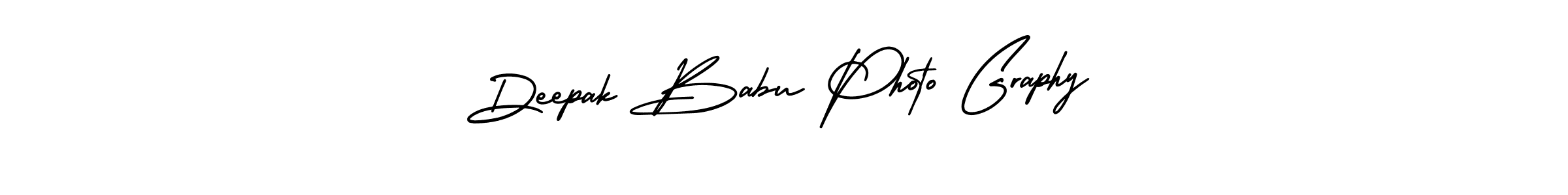 You can use this online signature creator to create a handwritten signature for the name Deepak Babu Photo Graphy. This is the best online autograph maker. Deepak Babu Photo Graphy signature style 3 images and pictures png