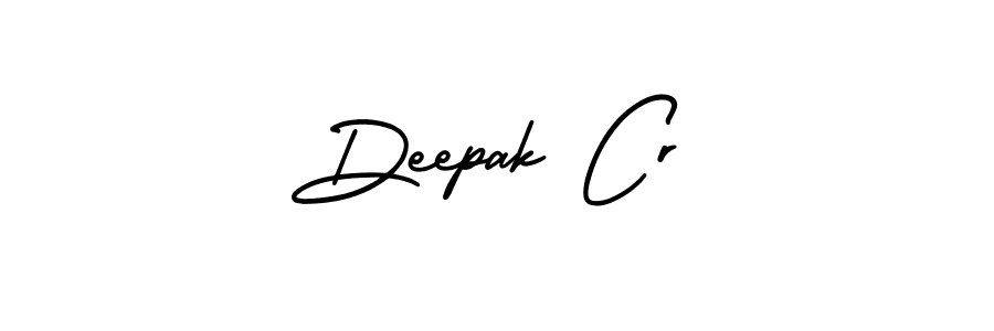 AmerikaSignatureDemo-Regular is a professional signature style that is perfect for those who want to add a touch of class to their signature. It is also a great choice for those who want to make their signature more unique. Get Deepak Cr name to fancy signature for free. Deepak Cr signature style 3 images and pictures png