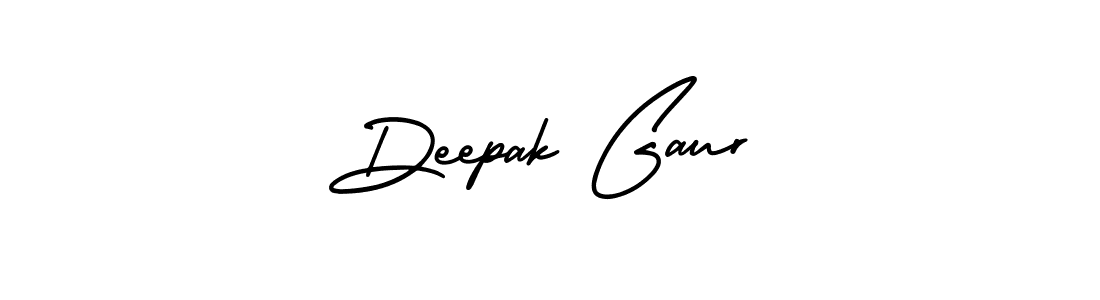 How to make Deepak Gaur signature? AmerikaSignatureDemo-Regular is a professional autograph style. Create handwritten signature for Deepak Gaur name. Deepak Gaur signature style 3 images and pictures png