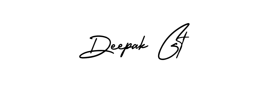 Make a beautiful signature design for name Deepak Gt. Use this online signature maker to create a handwritten signature for free. Deepak Gt signature style 3 images and pictures png