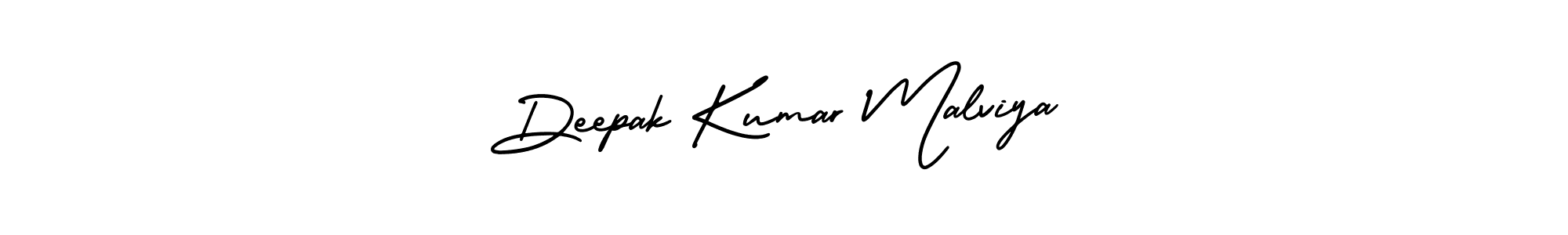 Make a beautiful signature design for name Deepak Kumar Malviya. With this signature (AmerikaSignatureDemo-Regular) style, you can create a handwritten signature for free. Deepak Kumar Malviya signature style 3 images and pictures png