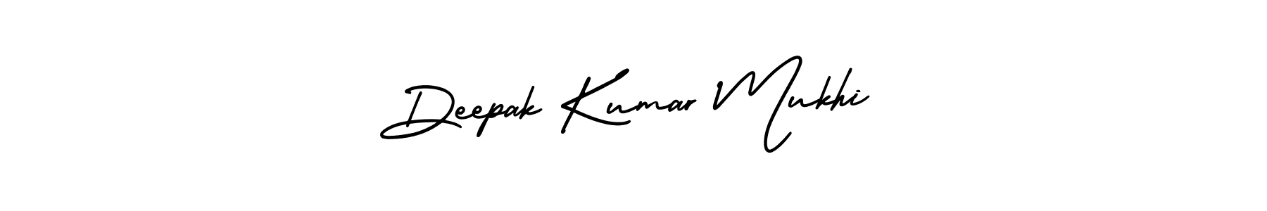 It looks lik you need a new signature style for name Deepak Kumar Mukhi. Design unique handwritten (AmerikaSignatureDemo-Regular) signature with our free signature maker in just a few clicks. Deepak Kumar Mukhi signature style 3 images and pictures png