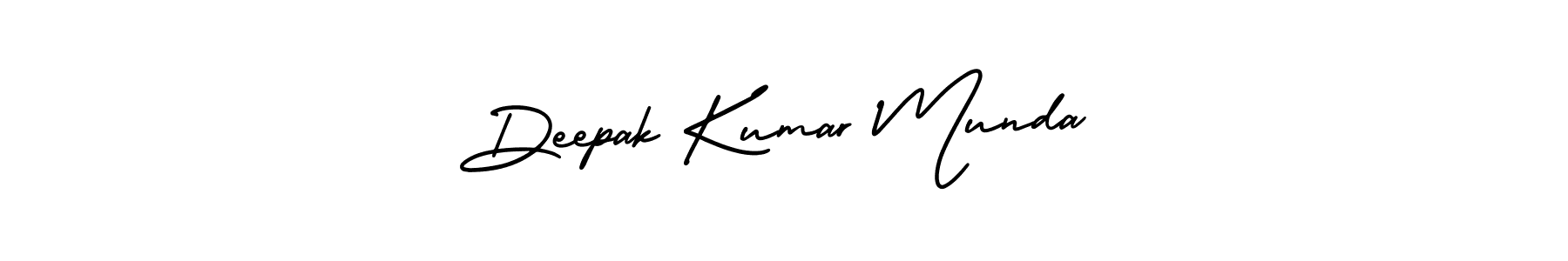 Design your own signature with our free online signature maker. With this signature software, you can create a handwritten (AmerikaSignatureDemo-Regular) signature for name Deepak Kumar Munda. Deepak Kumar Munda signature style 3 images and pictures png