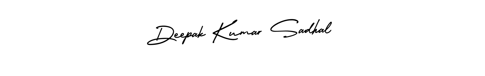 Also we have Deepak Kumar Sadhal name is the best signature style. Create professional handwritten signature collection using AmerikaSignatureDemo-Regular autograph style. Deepak Kumar Sadhal signature style 3 images and pictures png