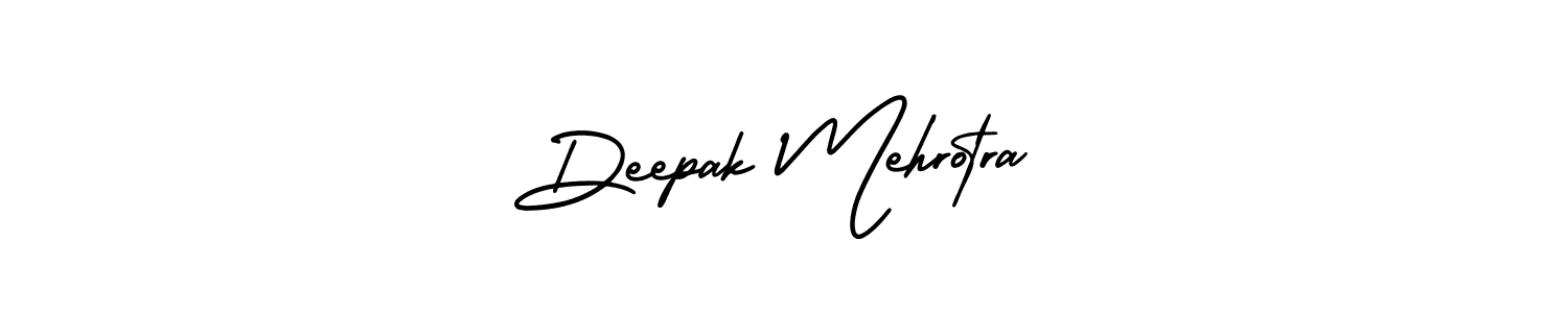 You should practise on your own different ways (AmerikaSignatureDemo-Regular) to write your name (Deepak Mehrotra) in signature. don't let someone else do it for you. Deepak Mehrotra signature style 3 images and pictures png