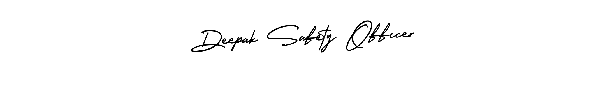 It looks lik you need a new signature style for name Deepak Safety Officer. Design unique handwritten (AmerikaSignatureDemo-Regular) signature with our free signature maker in just a few clicks. Deepak Safety Officer signature style 3 images and pictures png