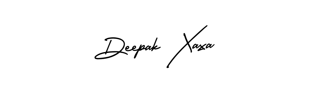 Deepak Xaxa stylish signature style. Best Handwritten Sign (AmerikaSignatureDemo-Regular) for my name. Handwritten Signature Collection Ideas for my name Deepak Xaxa. Deepak Xaxa signature style 3 images and pictures png