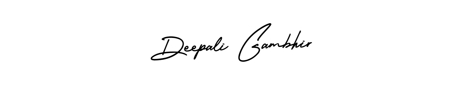 This is the best signature style for the Deepali Gambhir name. Also you like these signature font (AmerikaSignatureDemo-Regular). Mix name signature. Deepali Gambhir signature style 3 images and pictures png