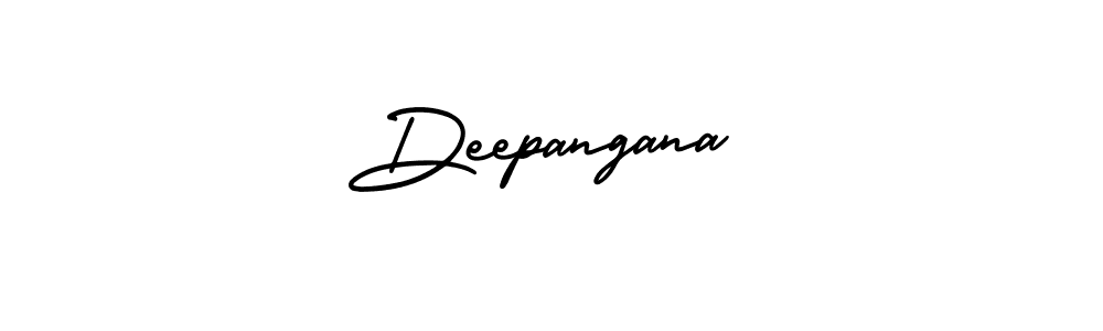 Create a beautiful signature design for name Deepangana. With this signature (AmerikaSignatureDemo-Regular) fonts, you can make a handwritten signature for free. Deepangana signature style 3 images and pictures png