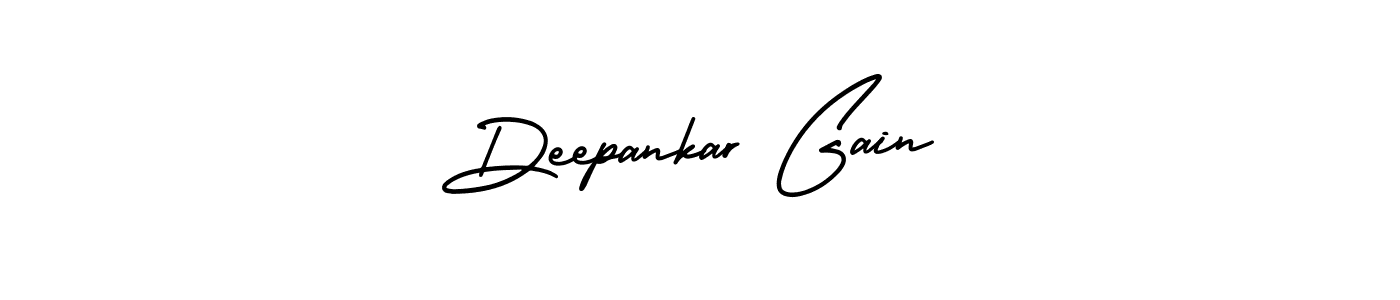 Also You can easily find your signature by using the search form. We will create Deepankar Gain name handwritten signature images for you free of cost using AmerikaSignatureDemo-Regular sign style. Deepankar Gain signature style 3 images and pictures png