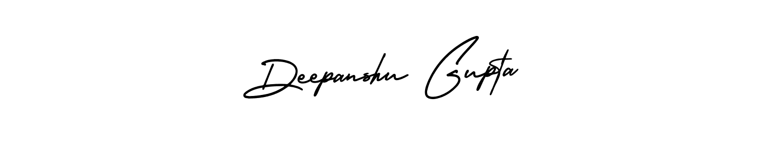 Design your own signature with our free online signature maker. With this signature software, you can create a handwritten (AmerikaSignatureDemo-Regular) signature for name Deepanshu Gupta. Deepanshu Gupta signature style 3 images and pictures png