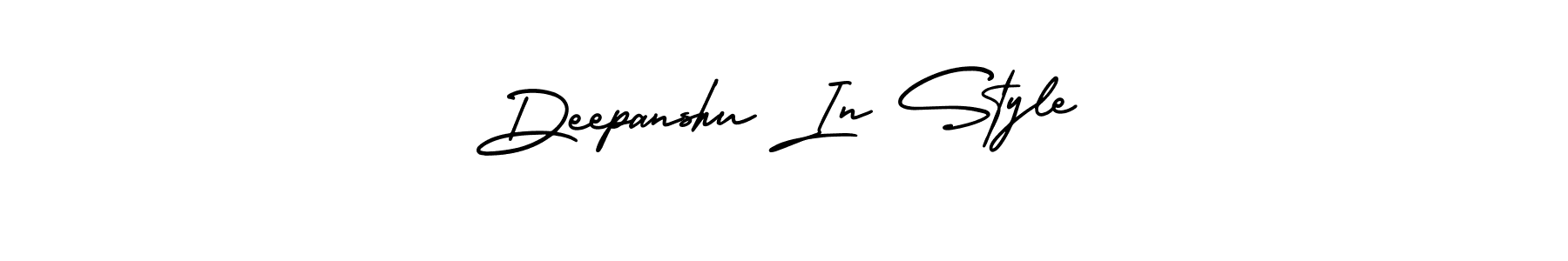 Make a short Deepanshu In Style signature style. Manage your documents anywhere anytime using AmerikaSignatureDemo-Regular. Create and add eSignatures, submit forms, share and send files easily. Deepanshu In Style signature style 3 images and pictures png