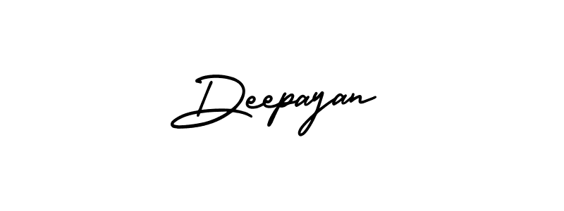 Use a signature maker to create a handwritten signature online. With this signature software, you can design (AmerikaSignatureDemo-Regular) your own signature for name Deepayan. Deepayan signature style 3 images and pictures png