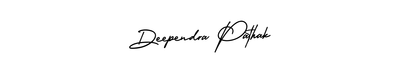 Use a signature maker to create a handwritten signature online. With this signature software, you can design (AmerikaSignatureDemo-Regular) your own signature for name Deependra Pathak. Deependra Pathak signature style 3 images and pictures png