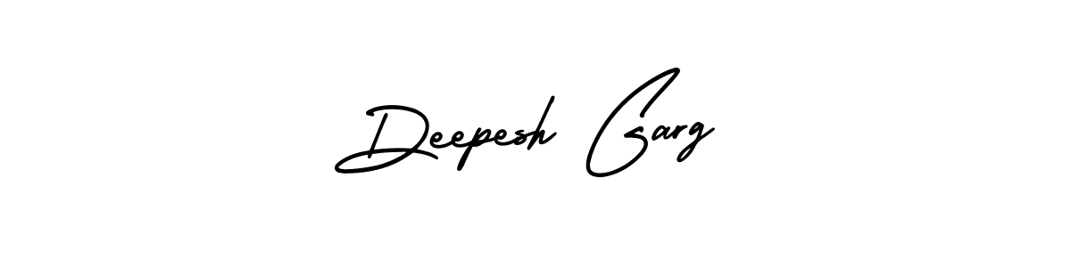 The best way (AmerikaSignatureDemo-Regular) to make a short signature is to pick only two or three words in your name. The name Deepesh Garg include a total of six letters. For converting this name. Deepesh Garg signature style 3 images and pictures png