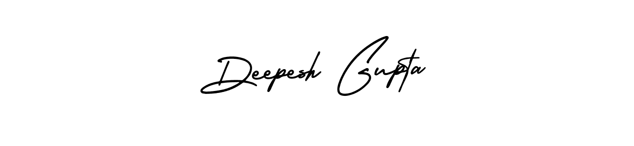 Create a beautiful signature design for name Deepesh Gupta. With this signature (AmerikaSignatureDemo-Regular) fonts, you can make a handwritten signature for free. Deepesh Gupta signature style 3 images and pictures png