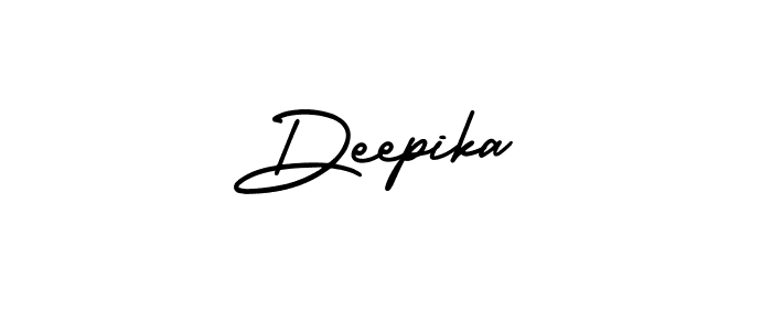 Also we have Deepika name is the best signature style. Create professional handwritten signature collection using AmerikaSignatureDemo-Regular autograph style. Deepika signature style 3 images and pictures png