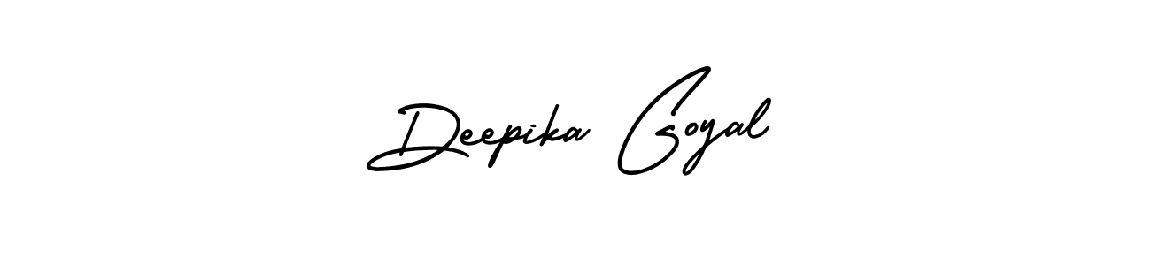 How to make Deepika Goyal signature? AmerikaSignatureDemo-Regular is a professional autograph style. Create handwritten signature for Deepika Goyal name. Deepika Goyal signature style 3 images and pictures png