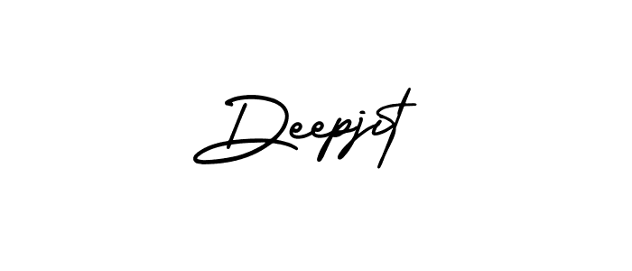 The best way (AmerikaSignatureDemo-Regular) to make a short signature is to pick only two or three words in your name. The name Deepjit include a total of six letters. For converting this name. Deepjit signature style 3 images and pictures png