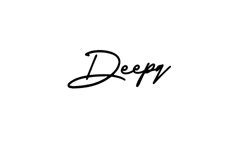 Make a beautiful signature design for name Deepq. Use this online signature maker to create a handwritten signature for free. Deepq signature style 3 images and pictures png