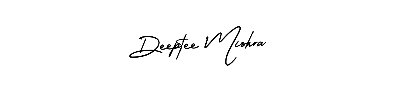 It looks lik you need a new signature style for name Deeptee Mishra. Design unique handwritten (AmerikaSignatureDemo-Regular) signature with our free signature maker in just a few clicks. Deeptee Mishra signature style 3 images and pictures png