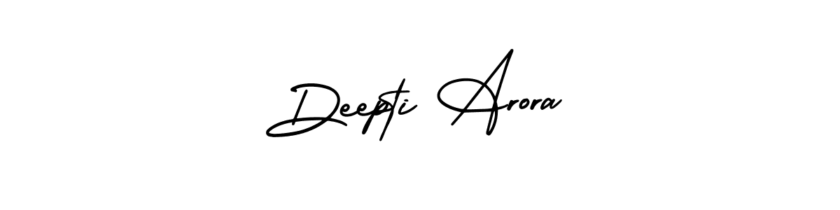 AmerikaSignatureDemo-Regular is a professional signature style that is perfect for those who want to add a touch of class to their signature. It is also a great choice for those who want to make their signature more unique. Get Deepti Arora name to fancy signature for free. Deepti Arora signature style 3 images and pictures png