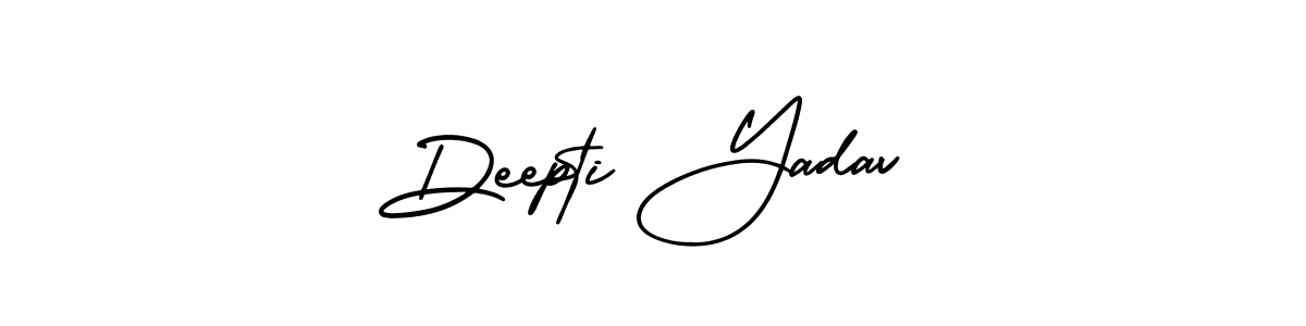 This is the best signature style for the Deepti Yadav name. Also you like these signature font (AmerikaSignatureDemo-Regular). Mix name signature. Deepti Yadav signature style 3 images and pictures png