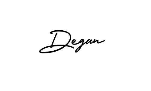 Make a beautiful signature design for name Degan. Use this online signature maker to create a handwritten signature for free. Degan signature style 3 images and pictures png