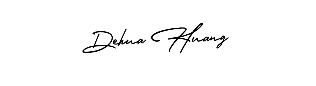 Design your own signature with our free online signature maker. With this signature software, you can create a handwritten (AmerikaSignatureDemo-Regular) signature for name Dehua Huang. Dehua Huang signature style 3 images and pictures png