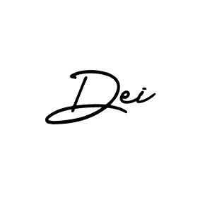 How to make Dei signature? AmerikaSignatureDemo-Regular is a professional autograph style. Create handwritten signature for Dei name. Dei signature style 3 images and pictures png