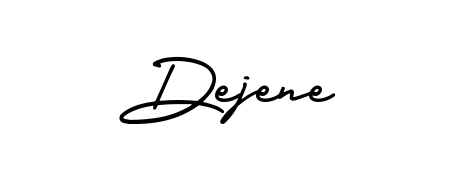 Master the art of signing with Dejene written in fluent AmerikaSignatureDemo-Regular script. A great template to practice and refine your handwriting. Dejene signature style 3 images and pictures png