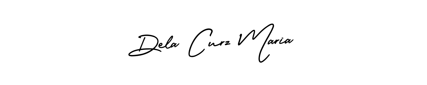 Dela Curz Maria stylish signature style. Best Handwritten Sign (AmerikaSignatureDemo-Regular) for my name. Handwritten Signature Collection Ideas for my name Dela Curz Maria. Dela Curz Maria signature style 3 images and pictures png