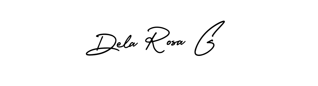 Make a beautiful signature design for name Dela Rosa G. Use this online signature maker to create a handwritten signature for free. Dela Rosa G signature style 3 images and pictures png