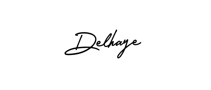 Create a beautiful signature design for name Delhaye. With this signature (AmerikaSignatureDemo-Regular) fonts, you can make a handwritten signature for free. Delhaye signature style 3 images and pictures png