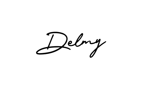 This is the best signature style for the Delmy name. Also you like these signature font (AmerikaSignatureDemo-Regular). Mix name signature. Delmy signature style 3 images and pictures png