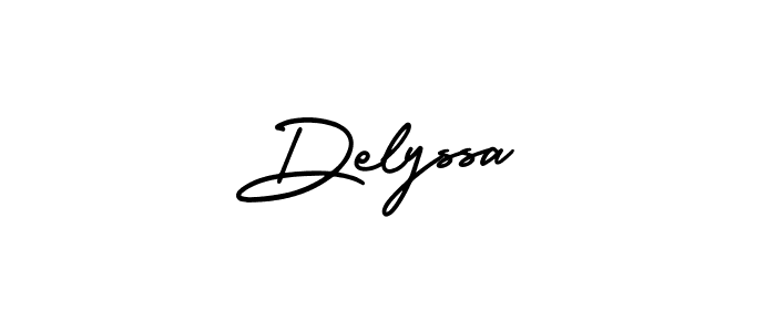 Make a beautiful signature design for name Delyssa. Use this online signature maker to create a handwritten signature for free. Delyssa signature style 3 images and pictures png