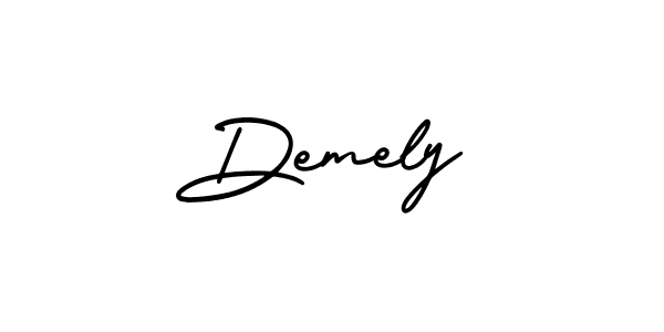 How to Draw Demely signature style? AmerikaSignatureDemo-Regular is a latest design signature styles for name Demely. Demely signature style 3 images and pictures png