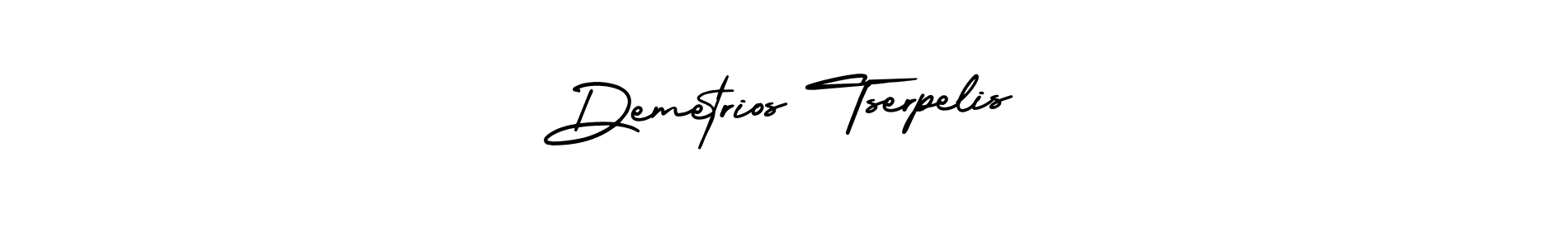 Make a beautiful signature design for name Demetrios Tserpelis. Use this online signature maker to create a handwritten signature for free. Demetrios Tserpelis signature style 3 images and pictures png