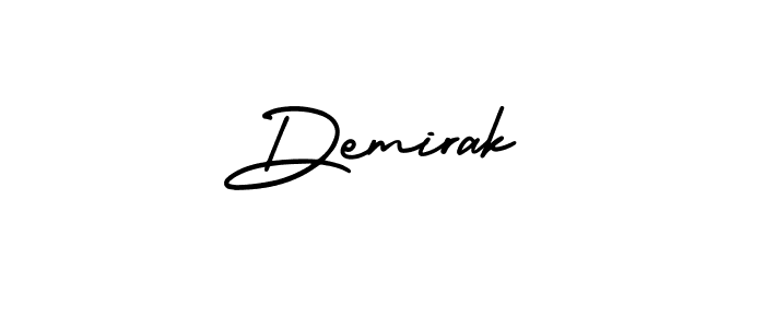 How to make Demirak signature? AmerikaSignatureDemo-Regular is a professional autograph style. Create handwritten signature for Demirak name. Demirak signature style 3 images and pictures png