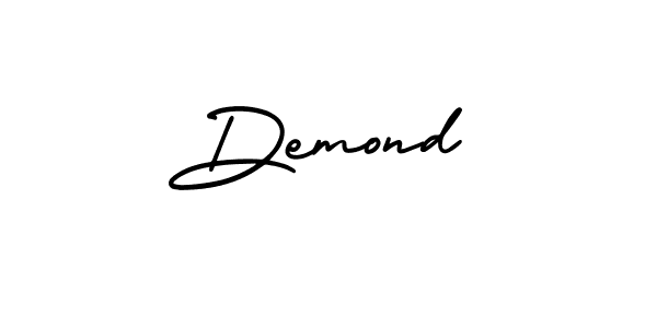 It looks lik you need a new signature style for name Demond. Design unique handwritten (AmerikaSignatureDemo-Regular) signature with our free signature maker in just a few clicks. Demond signature style 3 images and pictures png