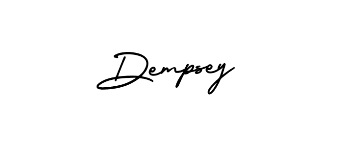 Make a beautiful signature design for name Dempsey. With this signature (AmerikaSignatureDemo-Regular) style, you can create a handwritten signature for free. Dempsey signature style 3 images and pictures png