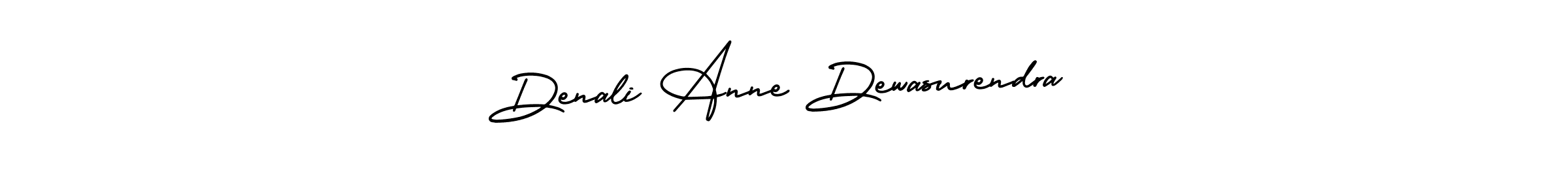 Also You can easily find your signature by using the search form. We will create Denali Anne Dewasurendra name handwritten signature images for you free of cost using AmerikaSignatureDemo-Regular sign style. Denali Anne Dewasurendra signature style 3 images and pictures png