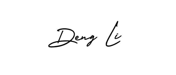 Make a short Deng Li signature style. Manage your documents anywhere anytime using AmerikaSignatureDemo-Regular. Create and add eSignatures, submit forms, share and send files easily. Deng Li signature style 3 images and pictures png