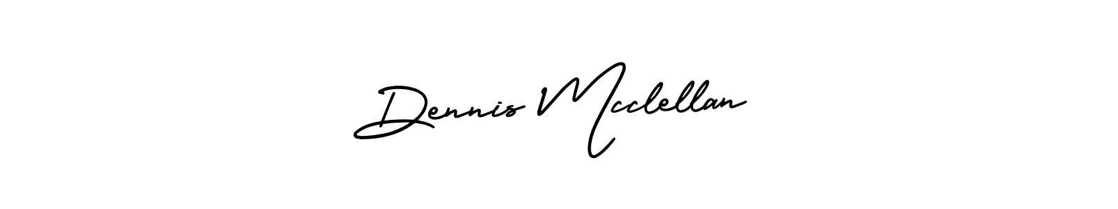 Create a beautiful signature design for name Dennis Mcclellan. With this signature (AmerikaSignatureDemo-Regular) fonts, you can make a handwritten signature for free. Dennis Mcclellan signature style 3 images and pictures png